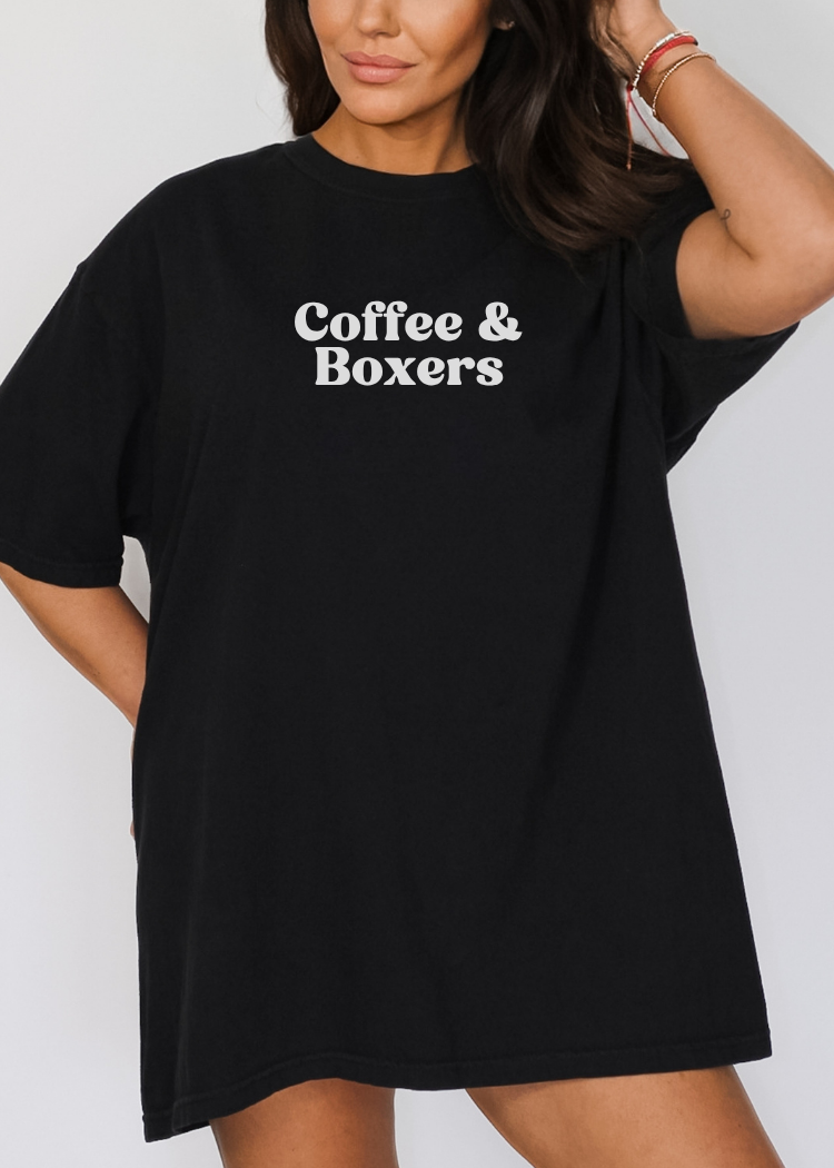 Coffee & Boxers Tee
