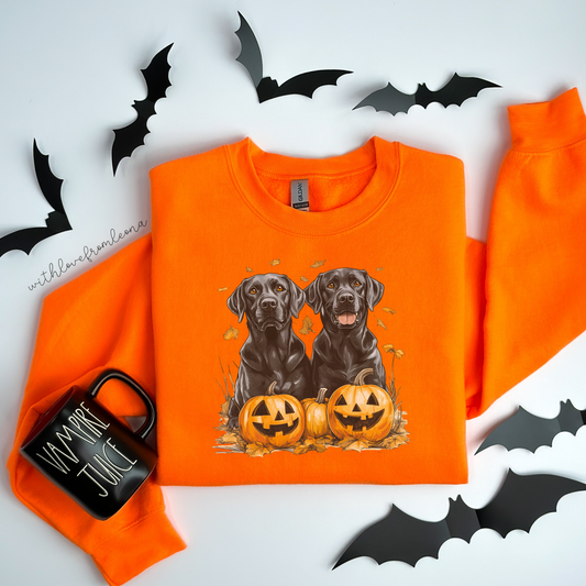 Labrador Retriever Halloween Sweatshirt