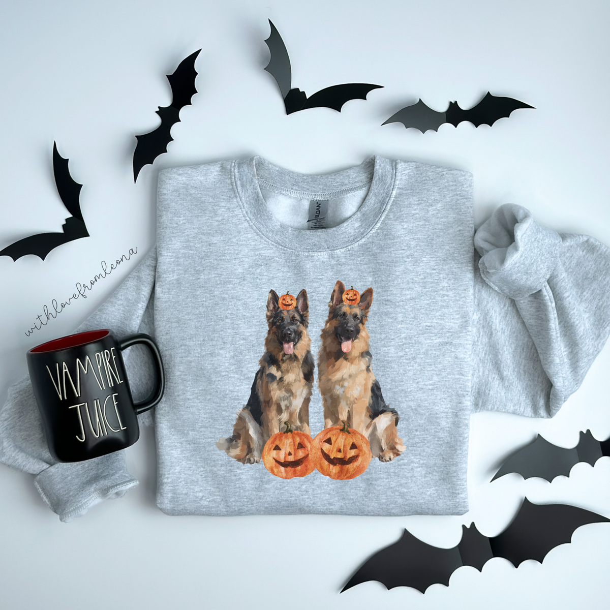 German Shepherds Halloween Sweatshirt