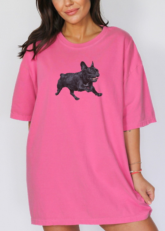 Frenchie Running Tee
