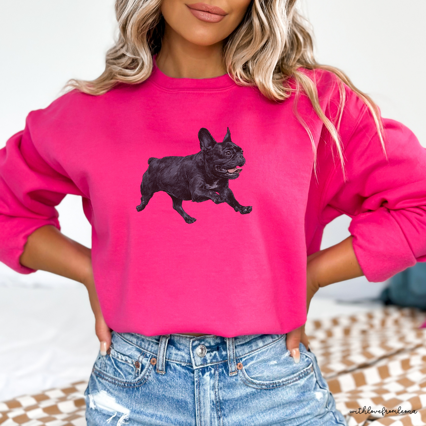 Frenchie Wanna Go for a WALK Sweatshirt