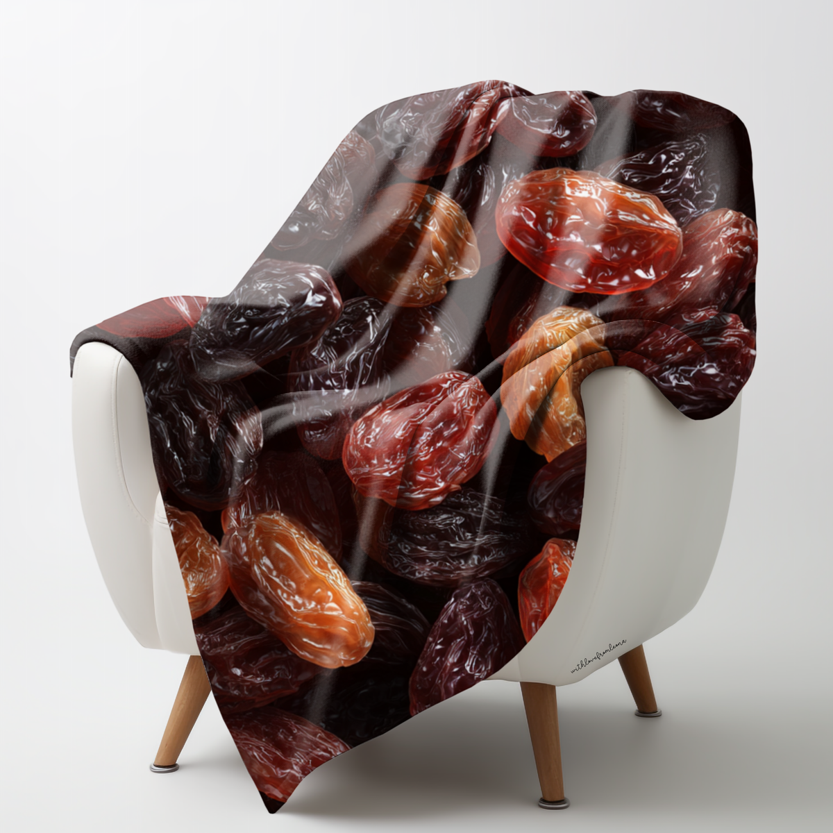 Personalized Raisins Blanket | Custom Name Gift for Raisins Lovers