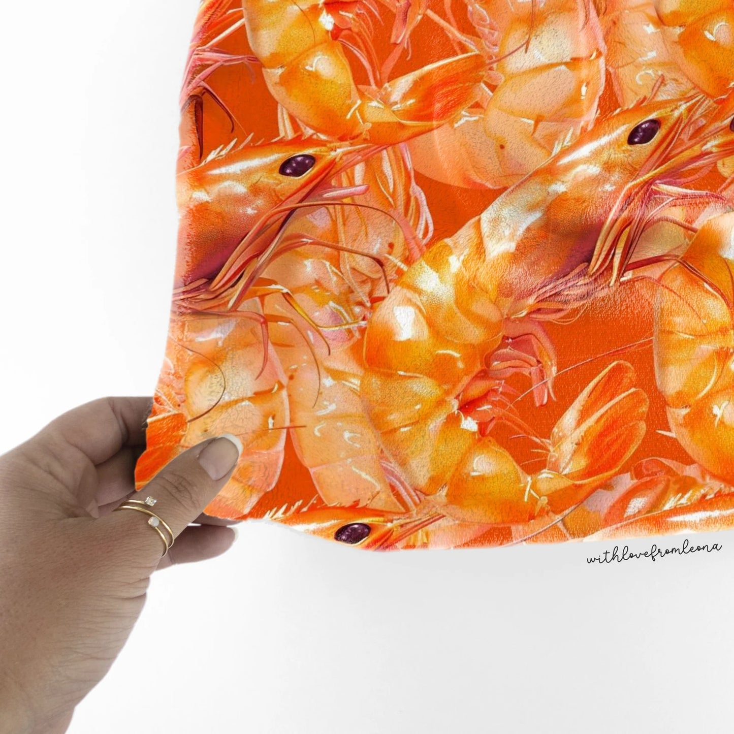 Personalized Shrimp Blanket | Custom Name Gift for Shrimp Lovers