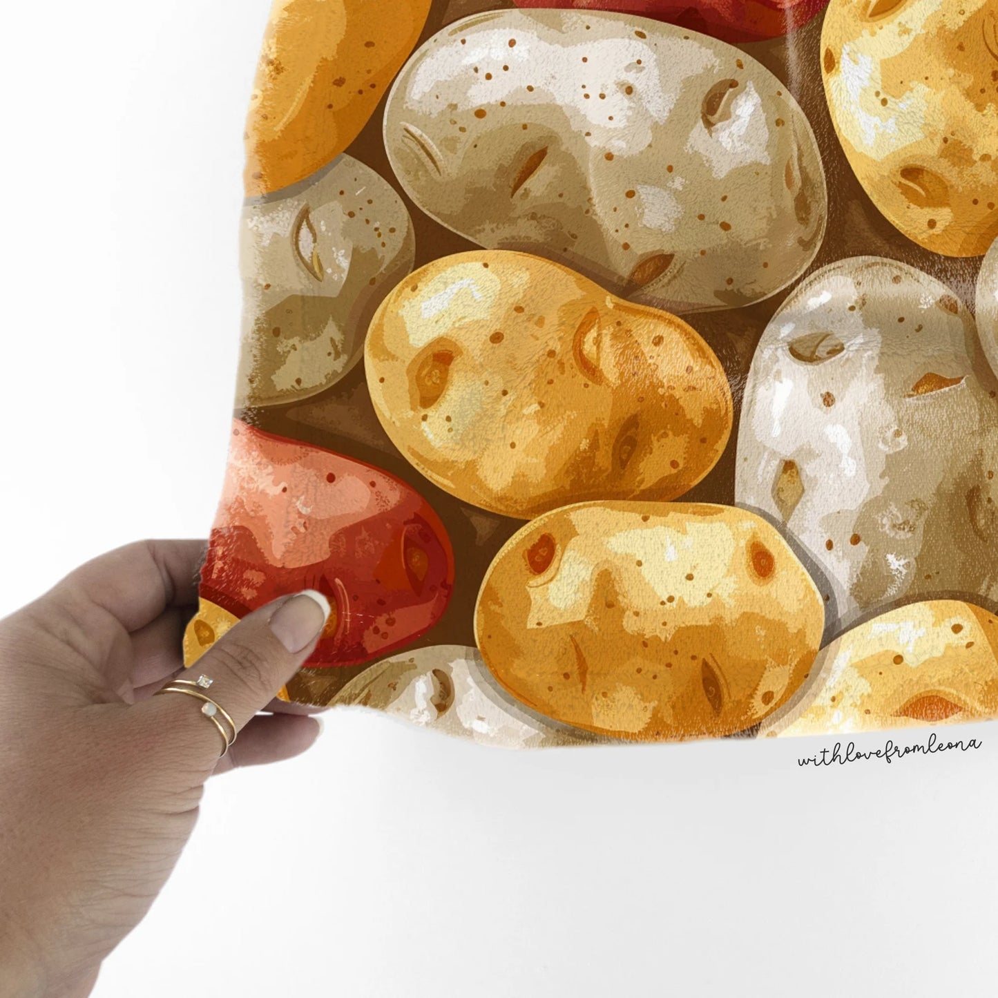 Personalized Potatoes Blanket | Custom Name Gift for Potato Lovers
