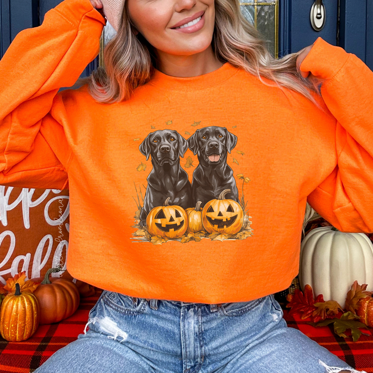 Labrador Retriever Halloween Sweatshirt