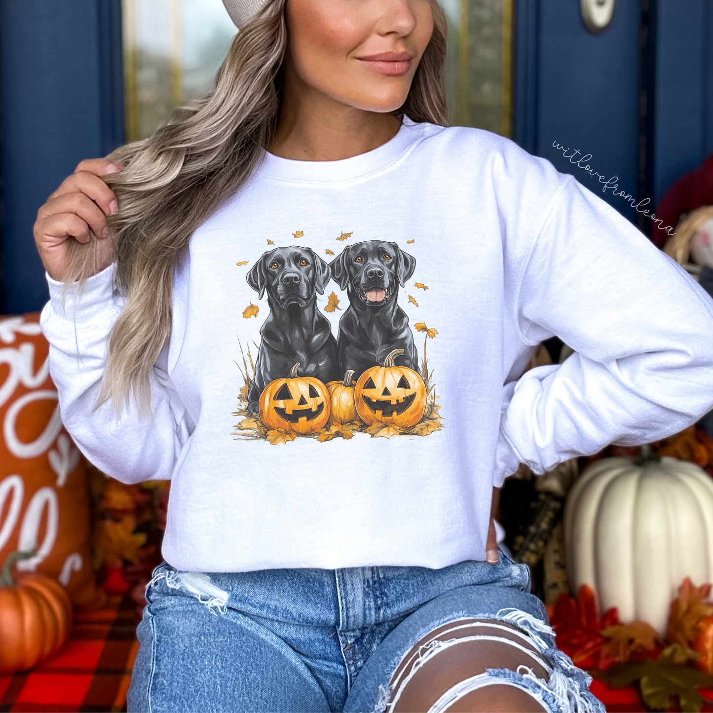 Labrador Retriever Halloween Sweatshirt